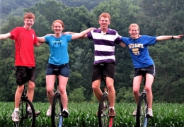 Unicycling