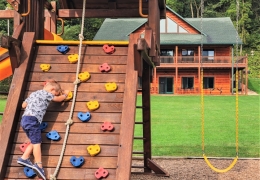 Playgrounds throughout the resort