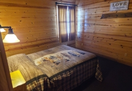 Main level queen bedroom