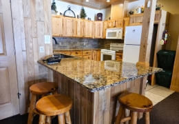 Lower level modern kitchen (1 of 2 kitchens)