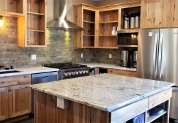 Prep and cook your meals in our catering kitchen (stocked with all the pots, pans, serving equipment needed)