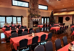 The Event Center is perfect for your Christmas party or corporate retreat meeting space