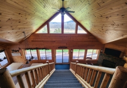 Majestic bluff views from the stunning staircase