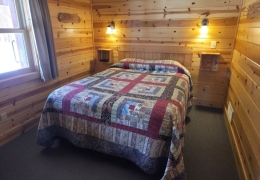 Queen bedroom (all bedrooms have a vanity sink & built-in storage area)