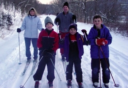 Family time in the great outdoors