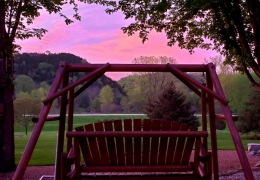 Peacefully quiet with a majestic view