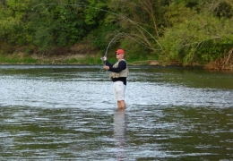 Fly fishing