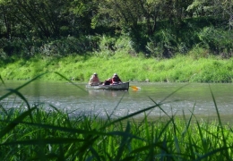 Teaching the next generations the art of canoeing