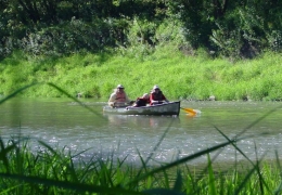 single canoe