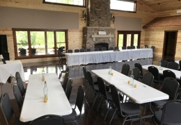 Wedding event set up