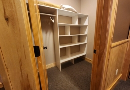 Large closet area