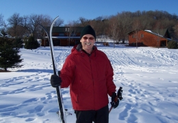 Having a great time on the trails