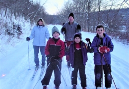 Family time in the great outdoors